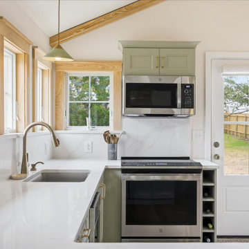 Cottage Kitchen Remodel Southport, NC