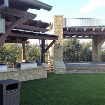 Outdoor Kitchen / Stage and Observation Deck