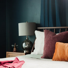 Dark Teal Bedroom