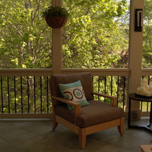 porch rails and banister