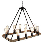 CWI LIGHTING - CWI LIGHTING 9671P32-10-130 10 Light Up Chandelier with Brown finish - CWI LIGHTING 9671P32-10-130 10 Light Up Chandelier with Brown finishThis breathtaking 10 Light Up Chandelier with Brown finish is a beautiful piece from our Ganges Collection. With its sophisticated beauty and stunning details, it is sure to add the perfect touch to your décor.Collection: GangesCollection: BrownMaterial: Metal (Stainless Steel)Hanging Method / Wire Length: Comes with 120" of chainDimension(in): 32(W) x 26(H) x 17(L)Max Height(in): 145Bulb: (10)60W E26 Medium Base(Not Included)CRI: 80Voltage: 120Certification: ETLInstallation Location: DRYOne year warranty against manufacturers defect.