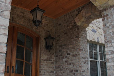 Example of a classic exterior home design in Other