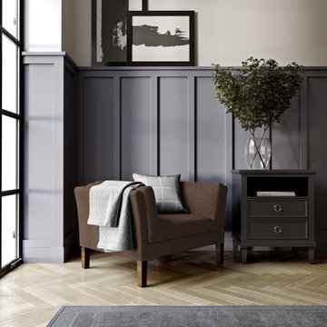 Look Nook: Charlton Chair in Chocolate Leather