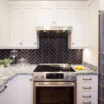 Timeless and Spacious Condo Kitchen