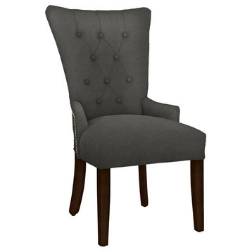 Hekman Woodmark Sandra Dining Chair, Medium Black