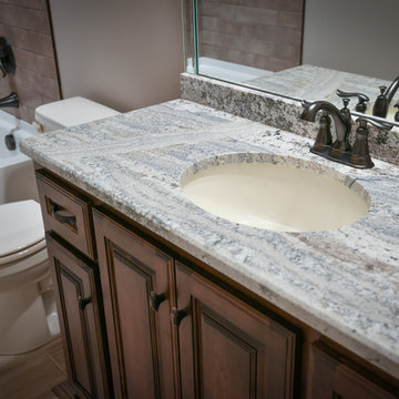 Secondary Bath Granite detail