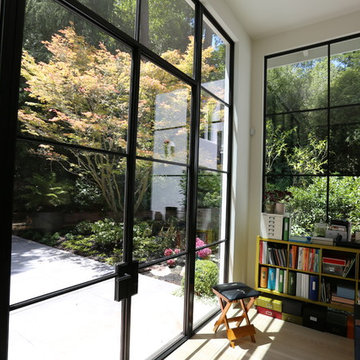 Jada Windows Thermally Broken Steel French Doors Combo