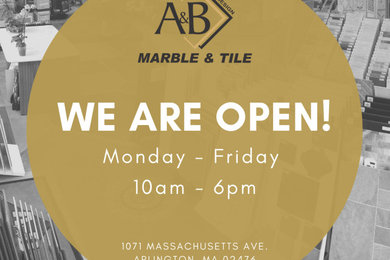 New (temporary) Business hours!