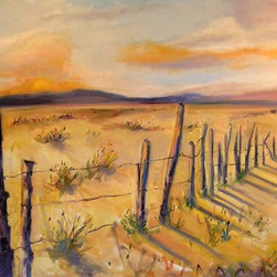 Wyoming Loft Space  - painting, artwork, art - Artwork