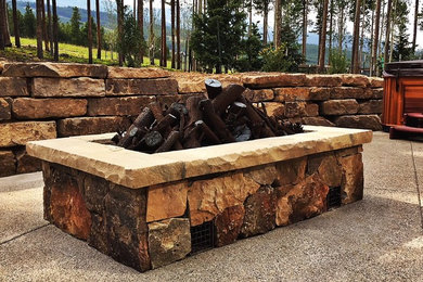 Photo of a contemporary landscaping in Denver.