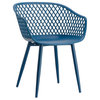Piazza Outdoor Chair Blue, Set of 2