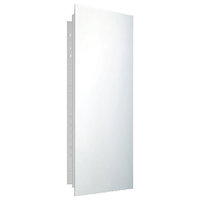 Deluxe Series Medicine Cabinet, 16"x36", Polished Edge, Recessed