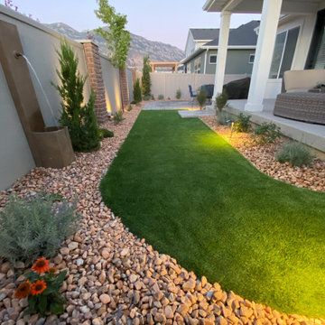 Full Yard Xeriscape by Kodiak Landscape