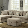 Coaster Olson Reversible Sectional, Beige