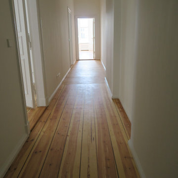 Mommsenstraße 1 Restaurierung Tafelparkett