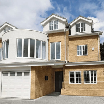 New build semi-detached homes in Wimbledon