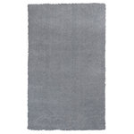 KAS - KAS Bliss 1557 Shag Shag Rug, Gray, 8'0"x11'0" - The elegant, hand-made shag area rugs of the Bliss collection will add comfort and luxury to any room. Made of a Poly-acrylic blend, these rugs blend subtle shades for an elegant look. The KS Bliss rug collection is constructed using unique techniques developed by KS to create long-lasting high-quality rugs in colors that compliment today's lifestyles. Select from a range of colors and rectangular sizes.