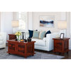 Arca Rustic Solid Wood 3 Piece Coffee Table Set