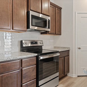 Pecan - Stained Cabinets