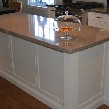 Transitional White Kitchen Remodel