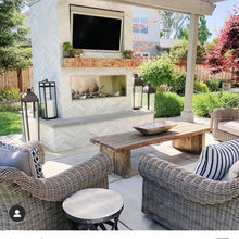 Winning: Outdoor Fireplace Patio
