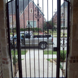 Wrought Iron Exterior Gates - Products