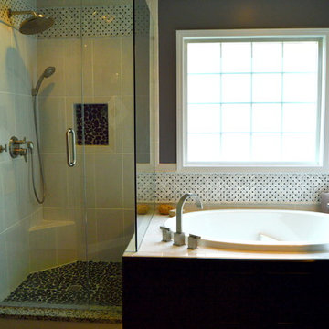 Marietta, GA - Euro-Style Master Bathroom Remodel