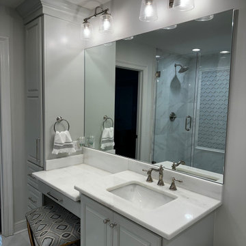 Full Marble Refresh for a Renovation in Metairie, LA