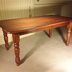 84"L x 42"W Reclaimed Barn Wood Dining Table - Dining Tables
