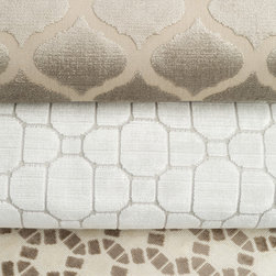 Beacon Hill: Velvet Geometrics - Upholstery Fabric