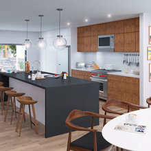 Kitchen and dining area