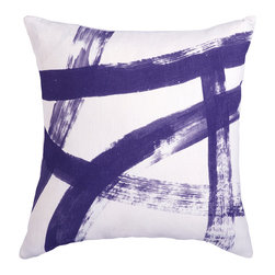 ABSTRACT PILLOW COVER &ndash; LAVENDER - Products