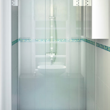 Paroi de douche appartement Leroyer
