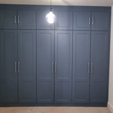 Alby blue and Graphite Wardrobes