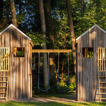 Sustainable Twin Treehouses