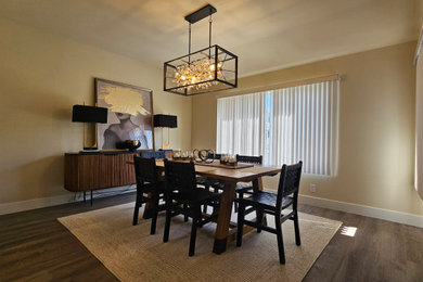 Dining room - modern dining room idea in Other