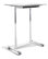 Stand Up Desk, Height Adjustable & Mobile, White