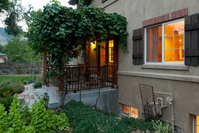 Inspiration for a timeless exterior home remodel in Denver
