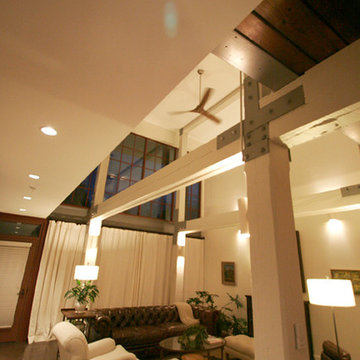 Chic Contemporary Industrial Riverfront Loft