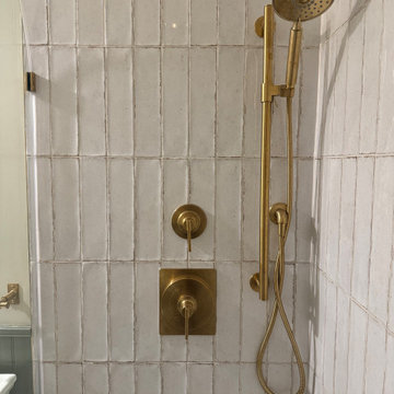 Eclectic Guest Bathroom Remodel – Jersey City, NJ