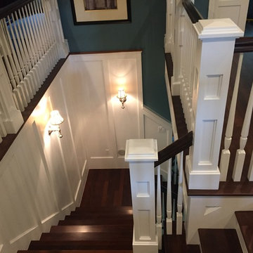 Craftsman Staircase and Paneling