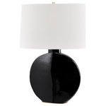 Hudson Valley Lighting - Hudson Valley Lighting L1840-AGB/BK Kimball - One Light Table Lamp - Kimball 1 Light Table Lamp - Aged Brass/Black FiniKimball One Light Ta Aged Brass/Black WhiUL: Suitable for damp locations Energy Star Qualified: n/a ADA Certified: n/a  *Number of Lights: Lamp: 1-*Wattage:75w E26 Medium Base bulb(s) *Bulb Included:No *Bulb Type:E26 Medium Base *Finish Type:Aged Brass/Black