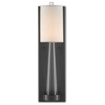 Currey and Company - Currey and Company 5000-0176 Junia, 1 Light Wall Sconce, Bronze/Dark Brown - Given the warm reflectivity of the metal in an oilJunia 1 Light Wall S Oil Rubbed Bronze Of *UL Approved: YES Energy Star Qualified: n/a ADA Certified: n/a  *Number of Lights: 1-*Wattage:25w E12 Candelabra Base bulb(s) *Bulb Included:Yes *Bulb Type:E12 Candelabra Base *Finish Type:Oil Rubbed Bronze