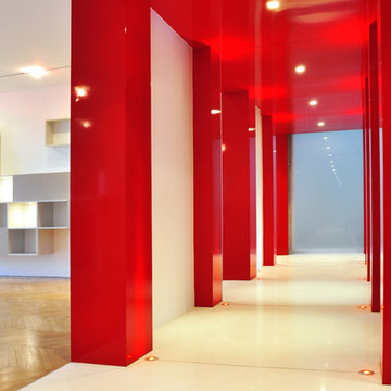 Appartement rouge
