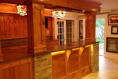 Elegant basement photo in Bridgeport