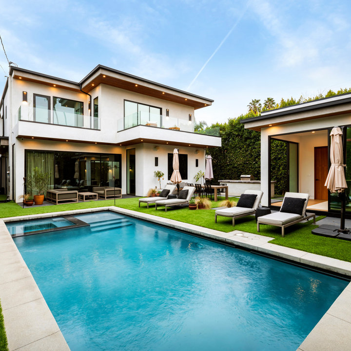 Mid Pool 75 Mid-Sized Pool Ideas You'll Love - August, 2025 | Houzz
