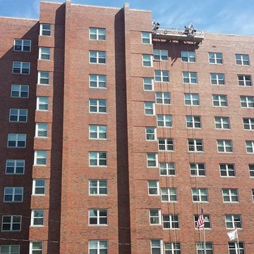 Masonry Restoration at The Icon Building Country Club Plaza