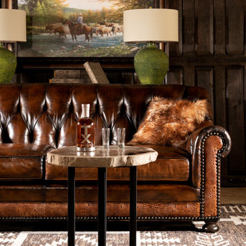 Colchester Leather Sofa