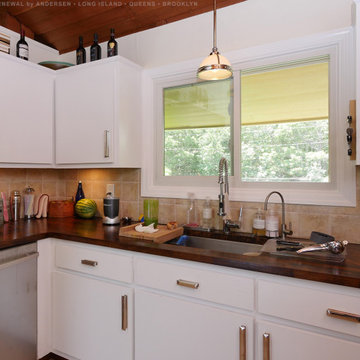 New Sliding Window in Beautiful Kitchen - Renewal by Andersen Long Island, NY