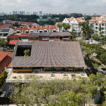 An Unusual Roof Ensures Privacy While Letting in Light